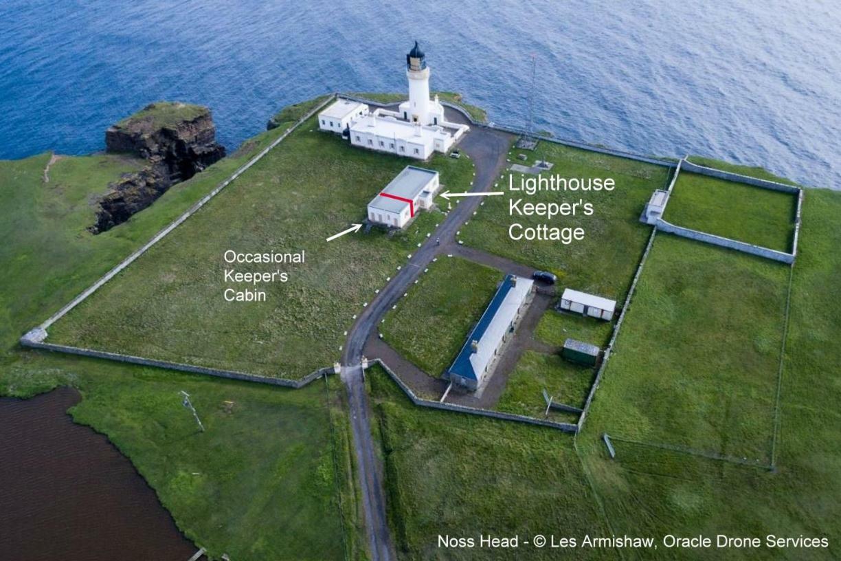 Self-Catering Lighthouse Keeper'S Cottage On The Nc500 Wick  Bagian luar foto